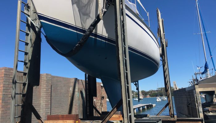 18 tonne railed slipway